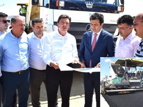 İlçemiz Seyfe Gölü Yolu Yapım Çalışmaları Devam Ediyor
