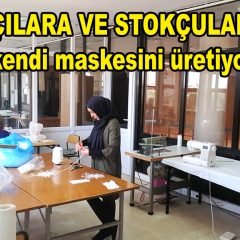 Mucur, kendi maskesini üretmeye başladı…