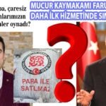 Mucur Kaymakamı Faruk Erdem Daha İlk Hizmetinde Sınıfta Kaldı…