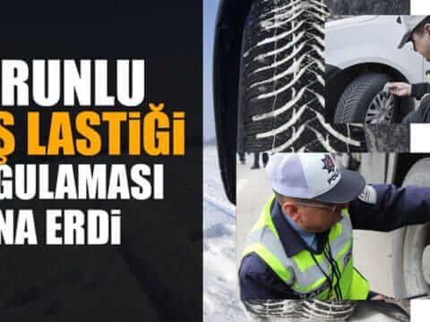 Kış Lastiği Zorunluluğu Bugün Sona Erdi