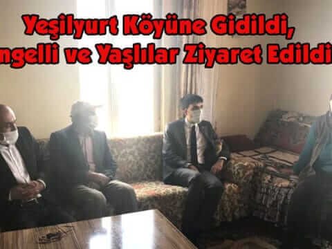 Mucur Kaymakamlığı’ndan Yaşlı ve Engelli Ziyaretleri…