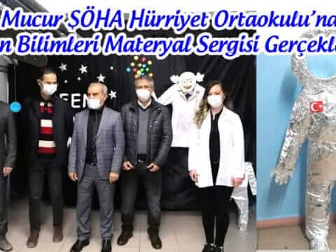 Öğrencilerin Fen Sergisine Yoğun İlgi