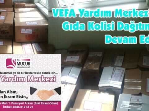 VEFA Yardım Merkezinde Gıda Kolisi Dağıtımları Devam Ediyor