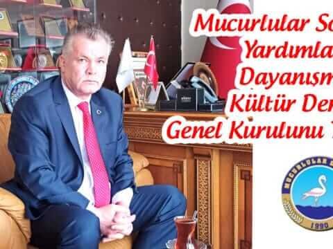Mucurlular Derneği Genel Kurulunu Gerçekleştirdi