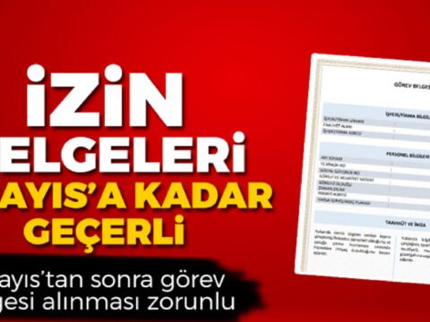 Yasaktan Muaf Olanlar Bu Belgeyi Almak Zorunda!