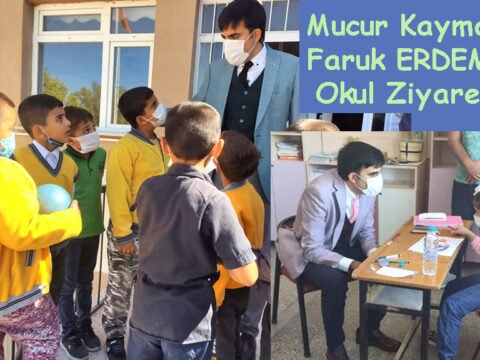 Kaymakam ERDEM’den Okul Ziyaretleri