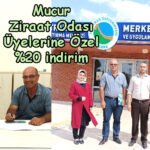 Mucur Ziraat Odası Üyelerine Özel İndirim