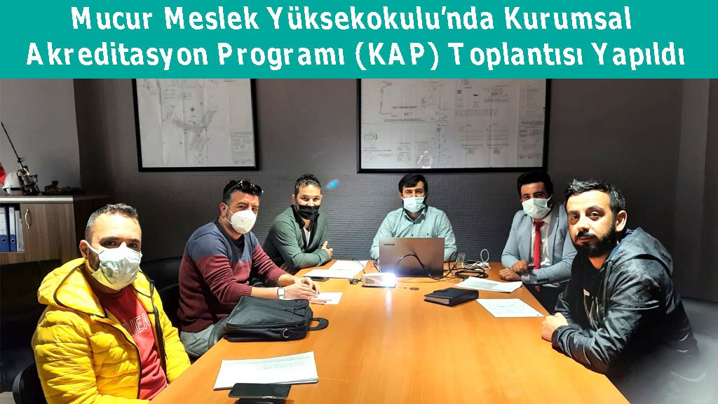 Akreditasyon Programı (KAP) Toplantısı Yapıldı