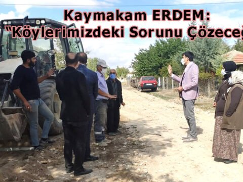 Kaymakam ERDEM’den Kurugöl Köyünde İnceleme