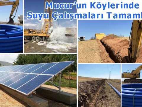 Mucur’un Köylerinde İçme Suyu Çalışmaları Tamamlandı.