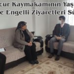 Mucur Kaymakamından Yaşlı, Hasta ve Engelli Ziyaretleri Sürüyor