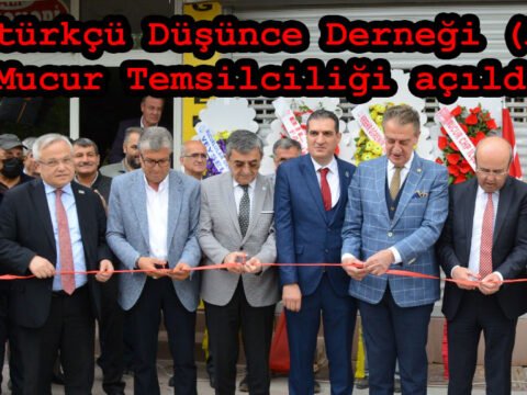 Atatürkçü Düşünce Derneği (ADD) Mucur Temsilciliği açıldı