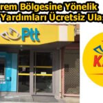 PTT Deprem Bölgesine Yönelik Bireysel Yardımları Ücretsiz Ulaştırıyor.