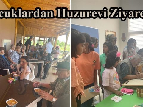 Çocuklardan Huzurevi Ziyareti