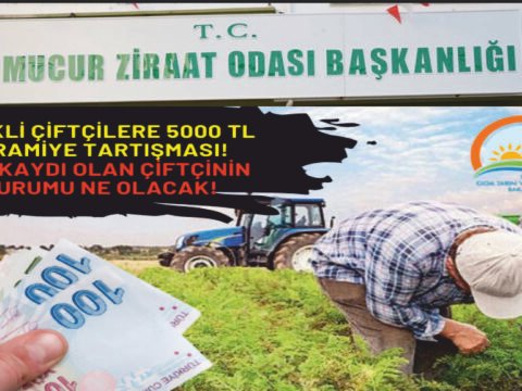 Mucur Ziraat Odası’ndan İkramiye Hakkında Açıklama