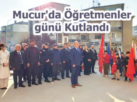 Mucur’da Öğretmenler günü Kutlandı