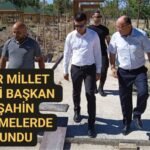 Başkan ŞAHİN, Devam Eden Projeyi İnceledi