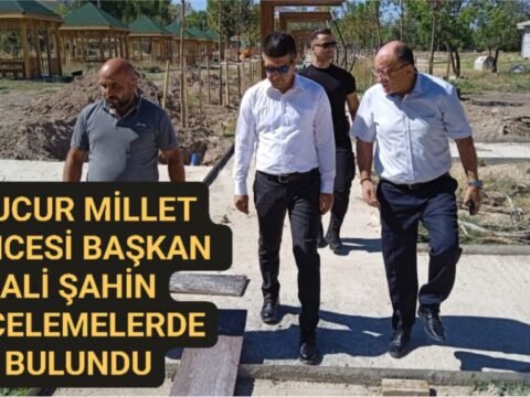 Başkan ŞAHİN, Devam Eden Projeyi İnceledi